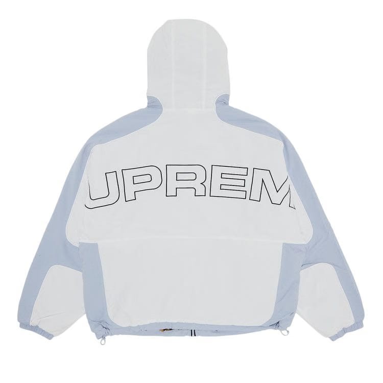 Supreme Faux Fur Reversible Hooded Track Jacket White