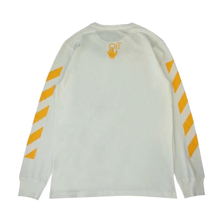 Off-White Caravaggio Painting Print Long-Sleeve T-Shirt White/Yellow
