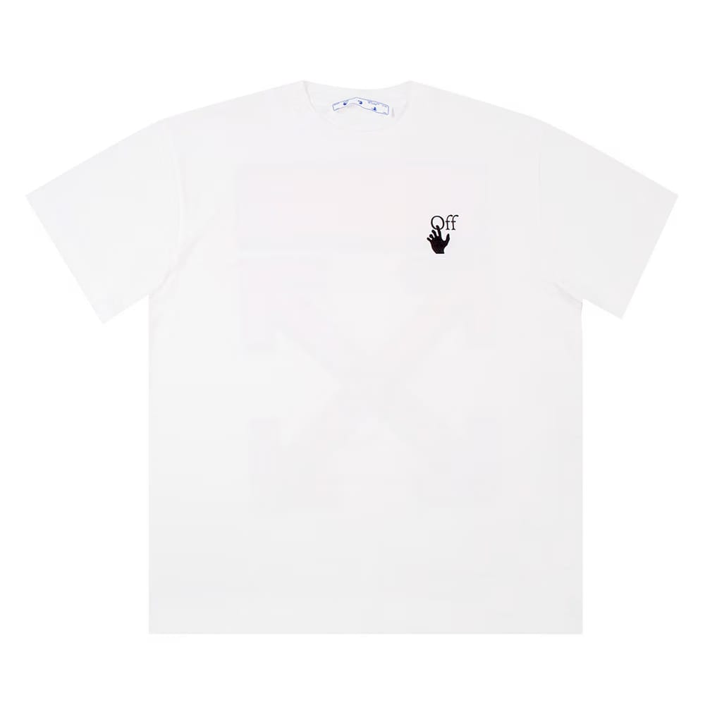 Off-White Marker Over T-Shirt White