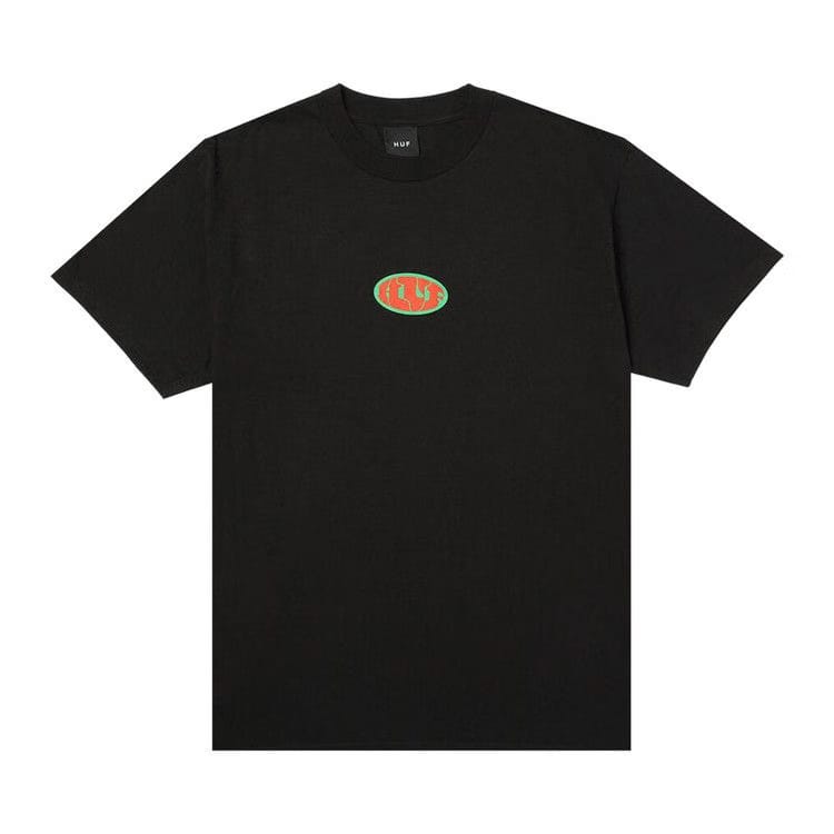 HUF Warped Shorts-Sleeve T-Shirt White
