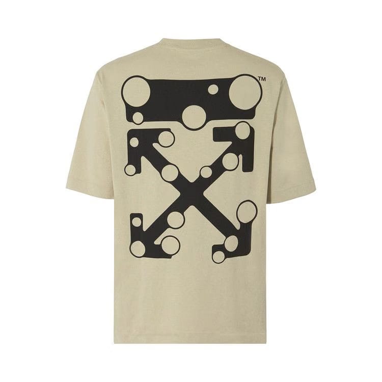 Off-White Bubble Arrow Shorts Sleeve Slim T-Shirt Abbey