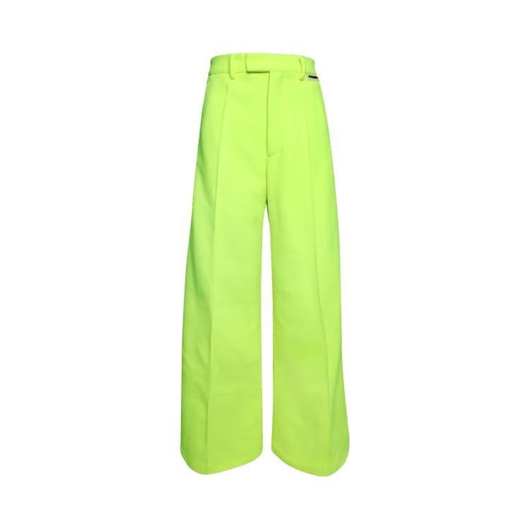 Vetements Tailored Pants Fluo Yellow