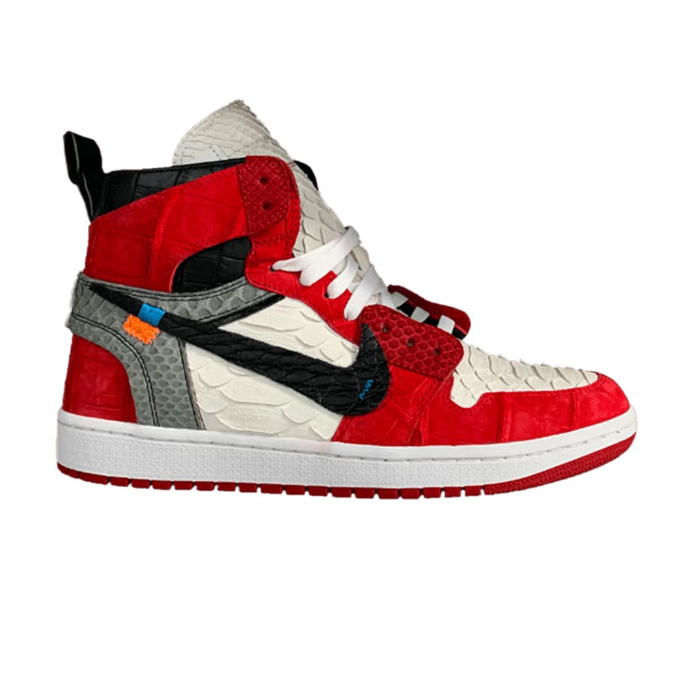 The Shoe Surgeon x Off-White x Air Jordan 1 High Retro Lux Chicago
