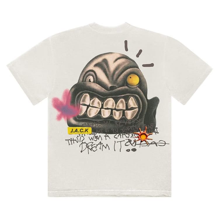 Cactus Jack by Travis Scott Dream It T-Shirt Off White