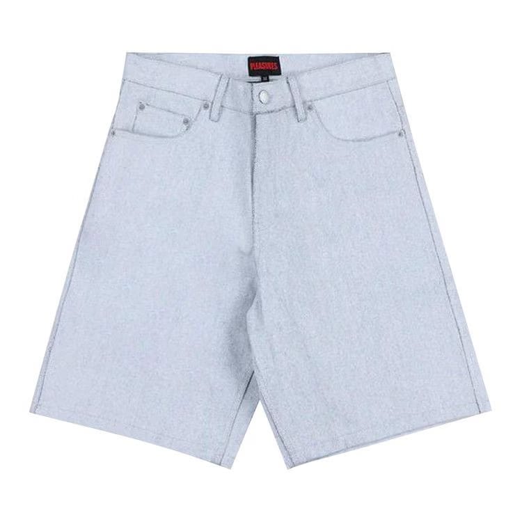 Pleasures Whiteout Baggy Jorts Off White