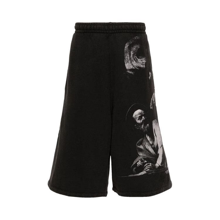Off-White S. Matthew Cotton Track Shorts Black