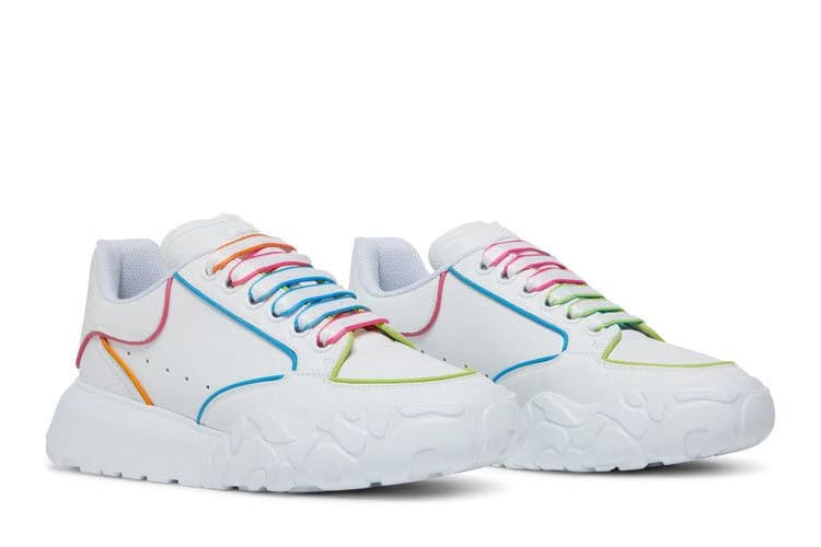 Alexander McQueen Wmns Court Trainer 'White Multi'
