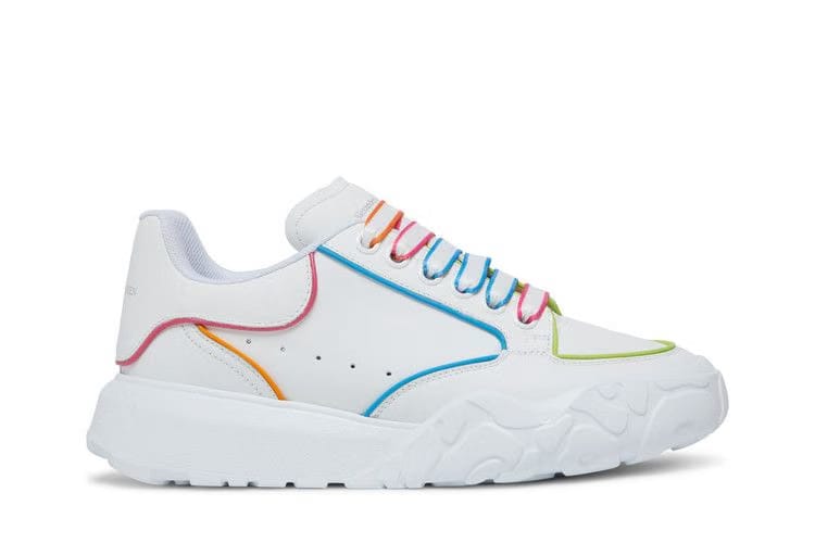 Alexander McQueen Wmns Court Trainer 'White Multi'