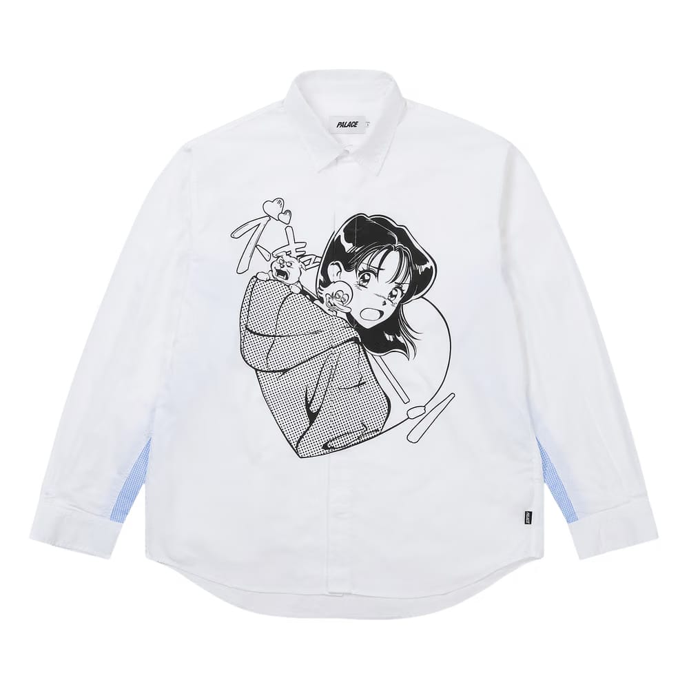 Palace Rear View Shirt White