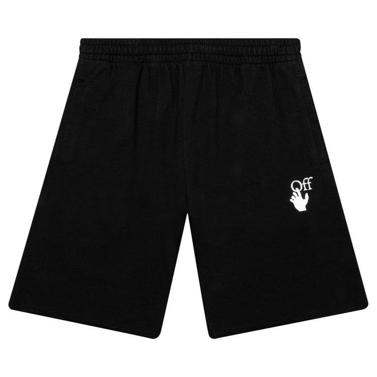 Off-White Marker Sweatshorts Black/Fuchsia