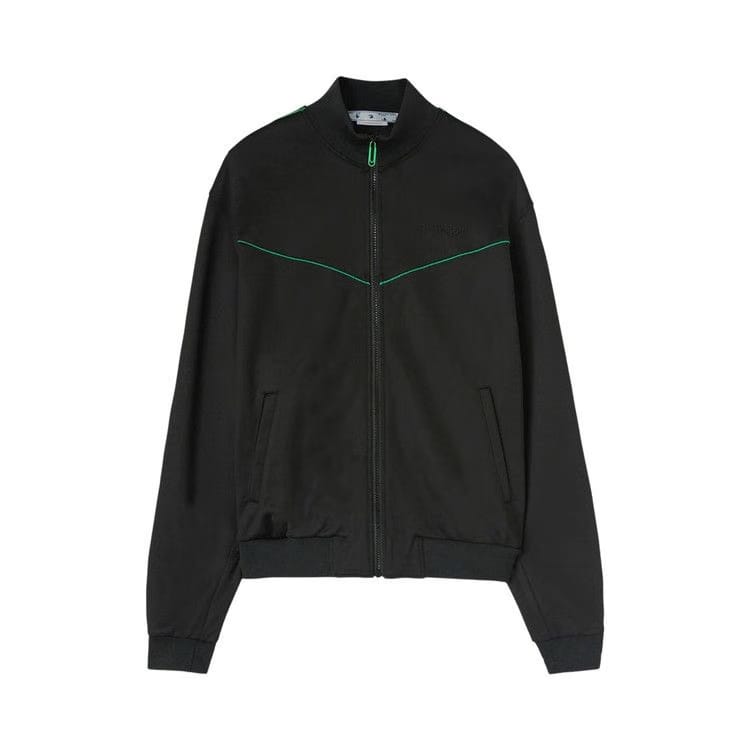 Off-White OW Face Band Slim Track Top Black