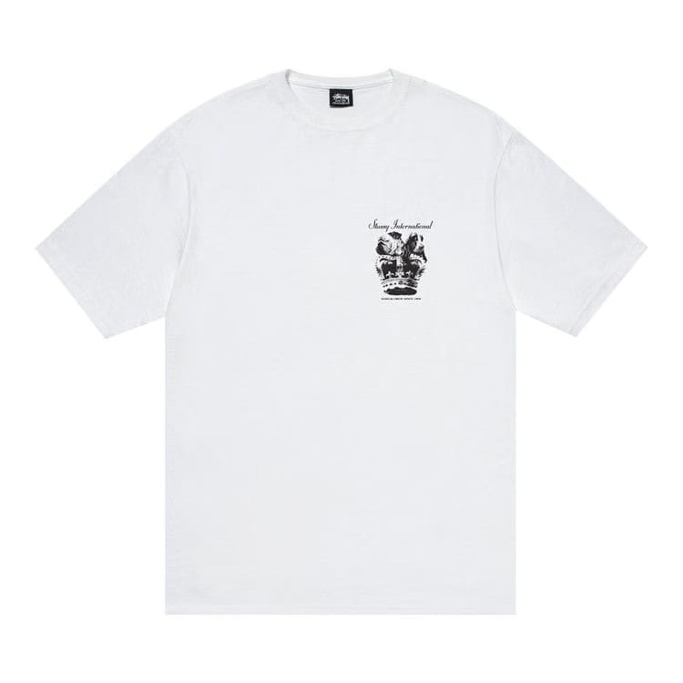 Stussy Dog Crown T-Shirt White