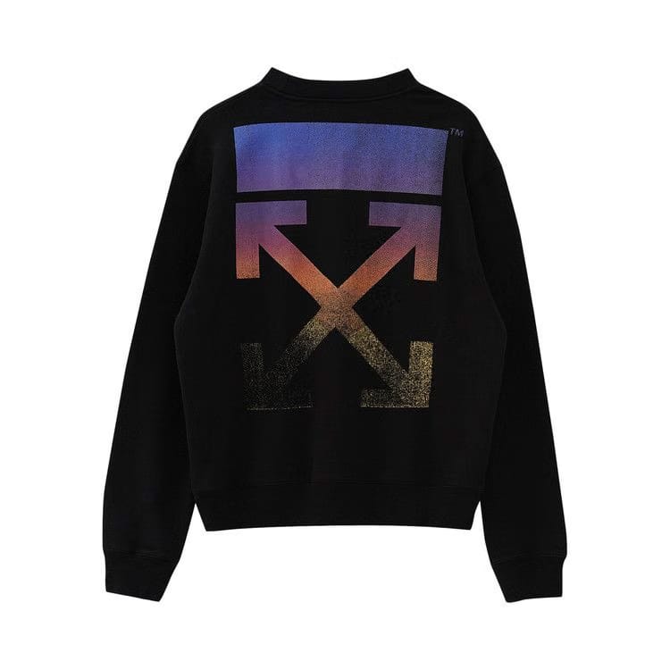 Off-White Degrade Arrow Slim Crewneck Black/Multicolor