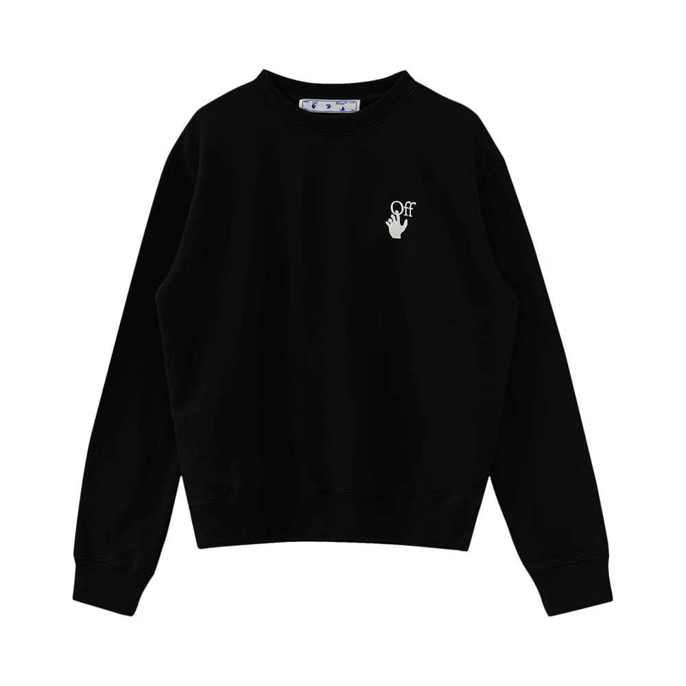 Off-White Degrade Arrow Slim Crewneck Black/Multicolor