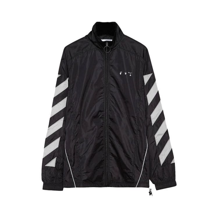 Off-White Diag Nylon Tracktop Black/Limestone