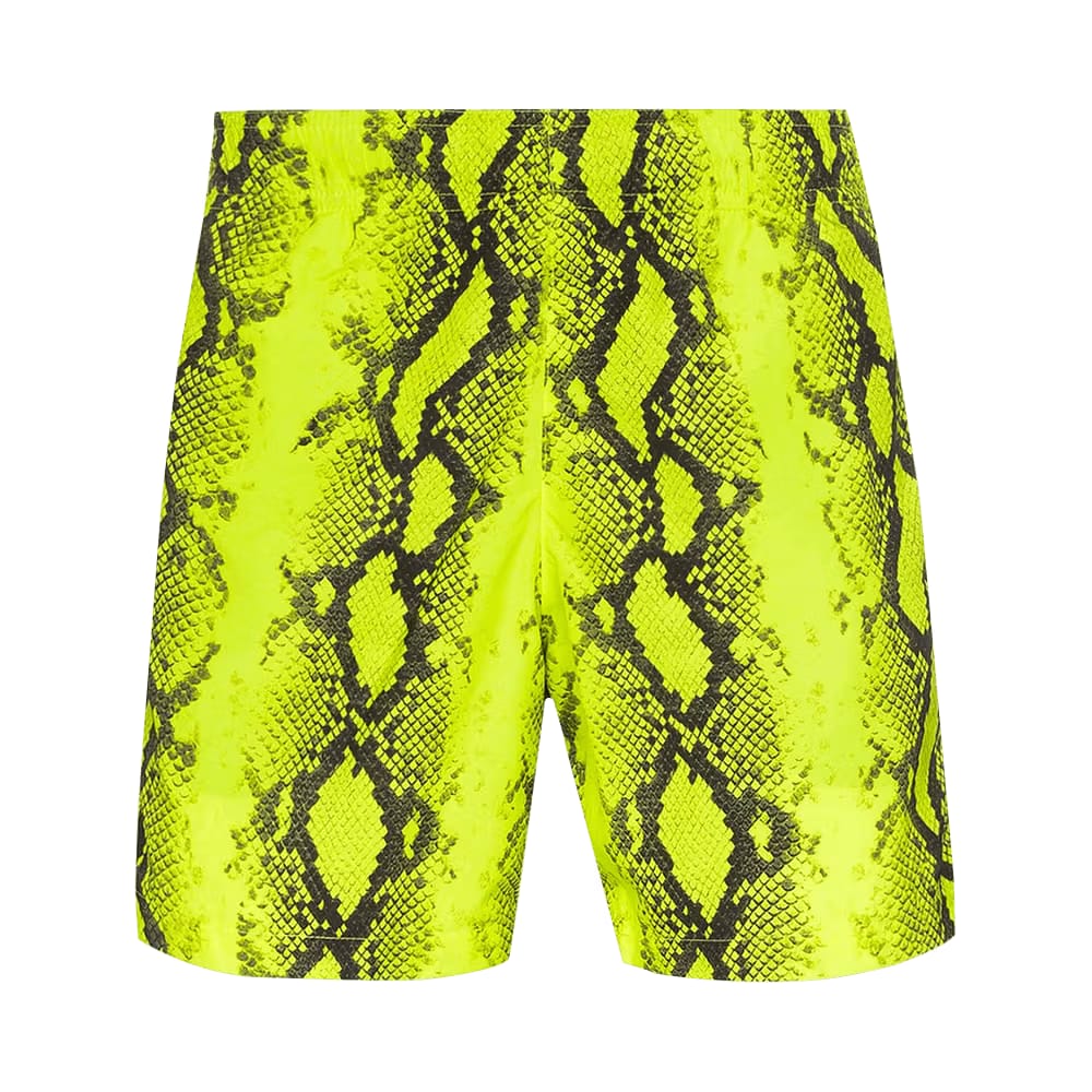 Off-White Snake Swimshorts Fluo Yellow