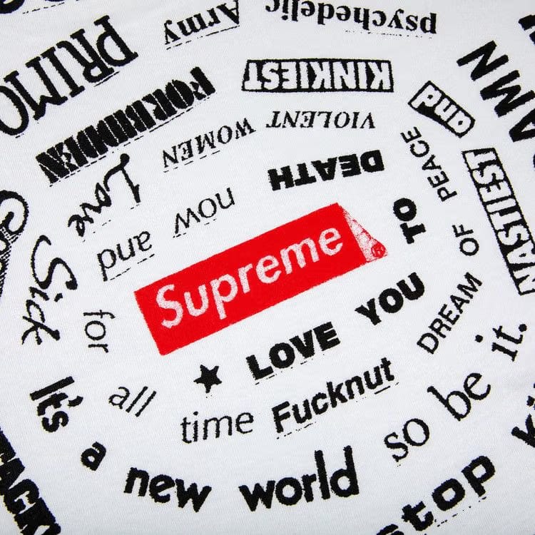 Supreme Spiral T-Shirt White