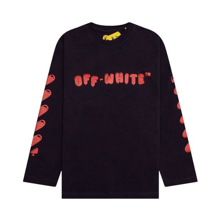Off-White Balloons Long-Sleeve T-Shirt Navy Blue
