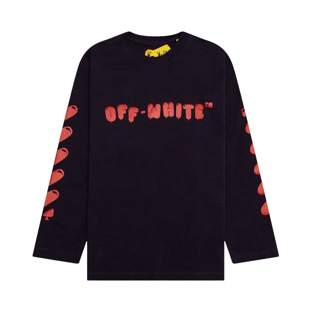 Off-White Balloons Long-Sleeve T-Shirt Navy Blue