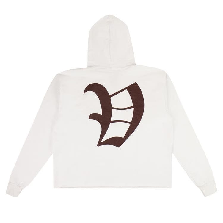 Vlone Logo Hoodie White/Marrow Red
