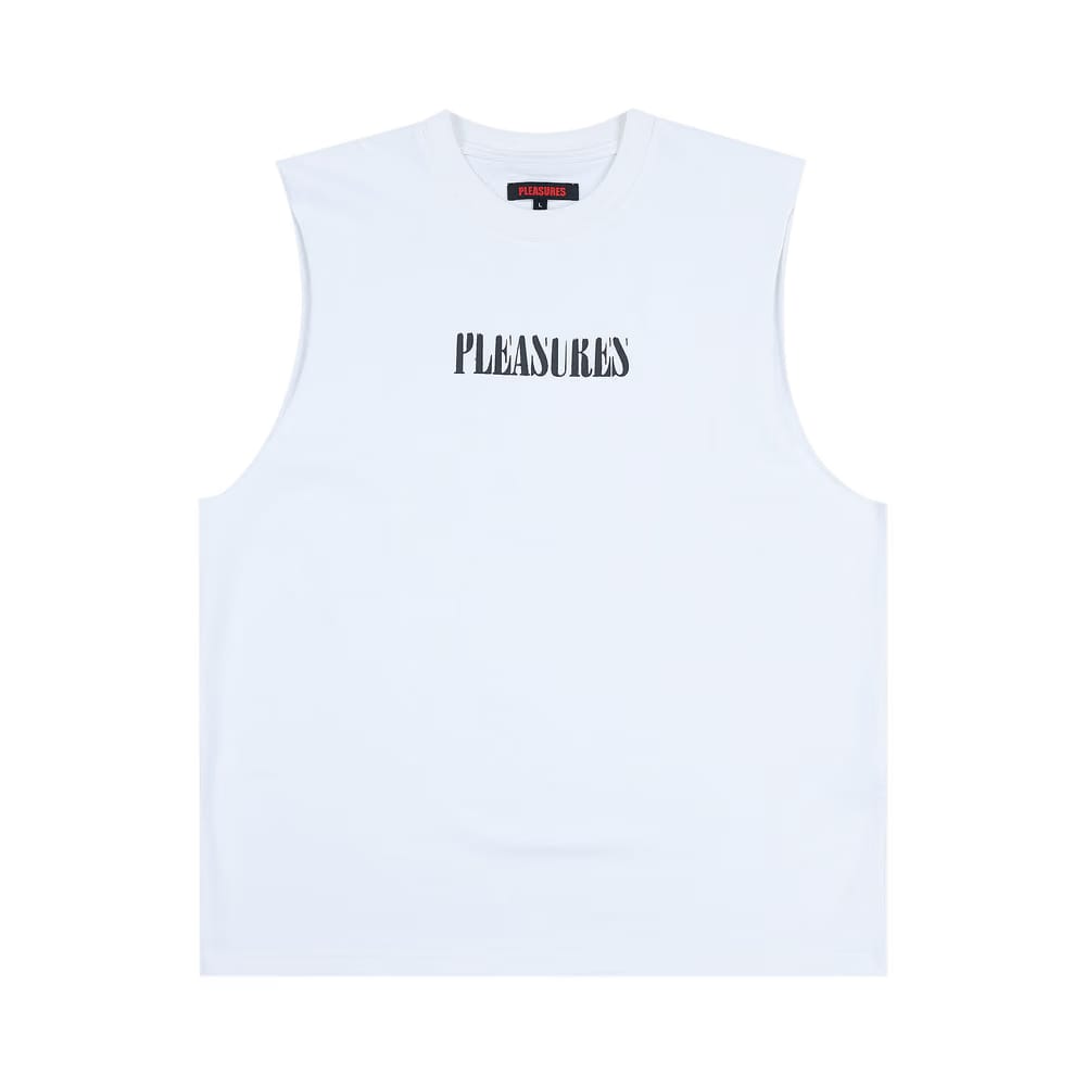 Pleasures Onyx Sleeveless Shirt White