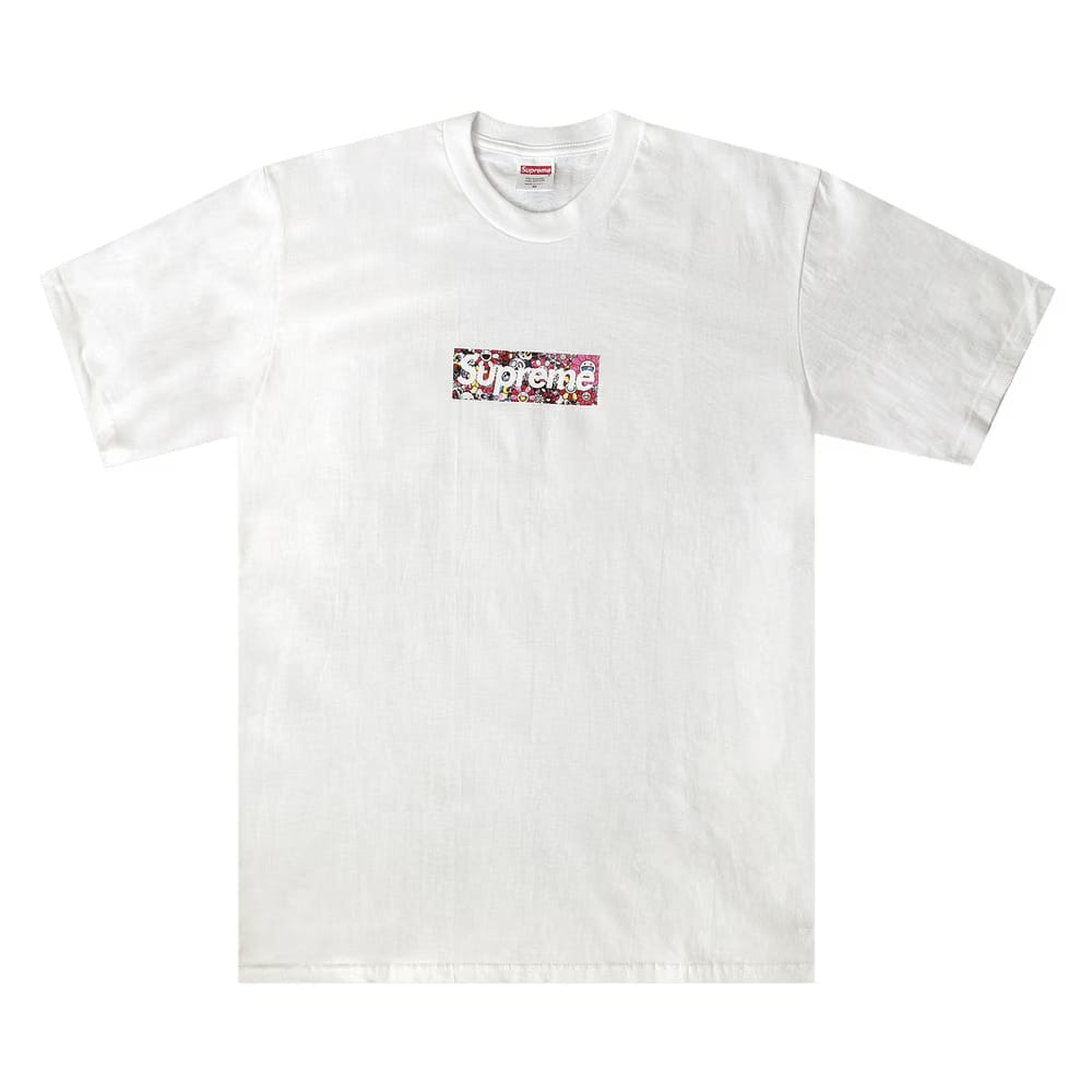 Supreme x Murakami COVID-19 Relief Box Logo T-Shirt White