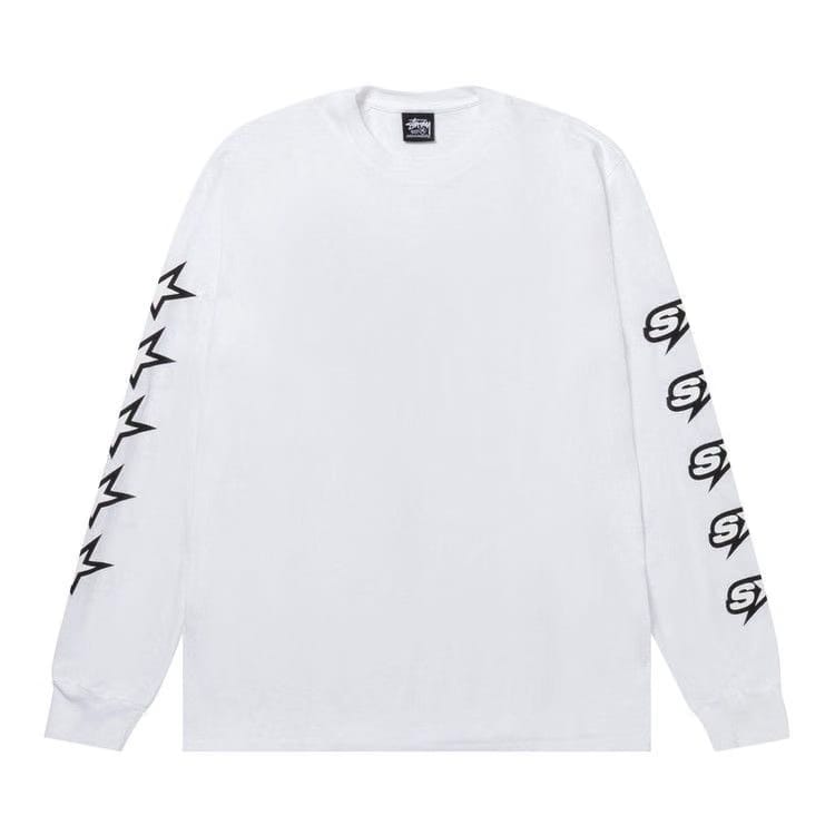 Stussy Speedway Long-Sleeve T-Shirt White