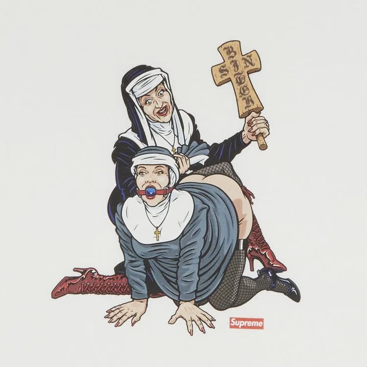 Supreme Nuns T-Shirt White