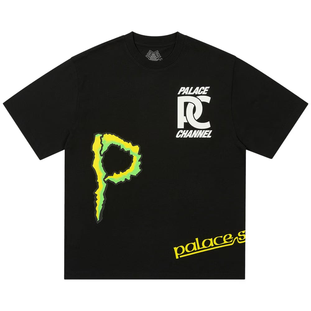 Palace Sponsor T-Shirt Black