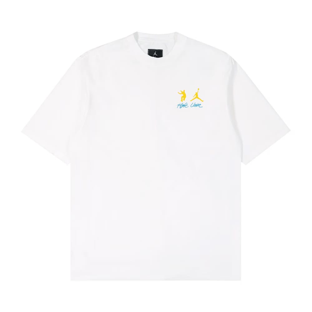 Air Jordan x Union Shorts-Sleeve T-Shirt White