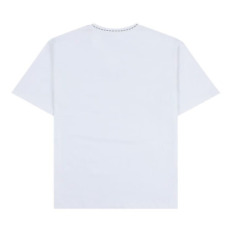 Pleasures Cut Here Heavyweight Shirt White