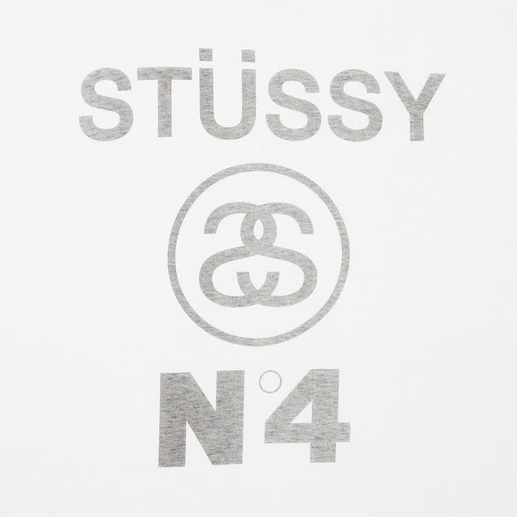 Stussy N°4 T-Shirt White