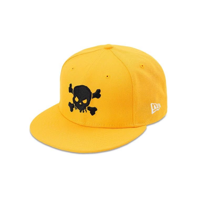 Supreme x New Era Skull Hat Yellow