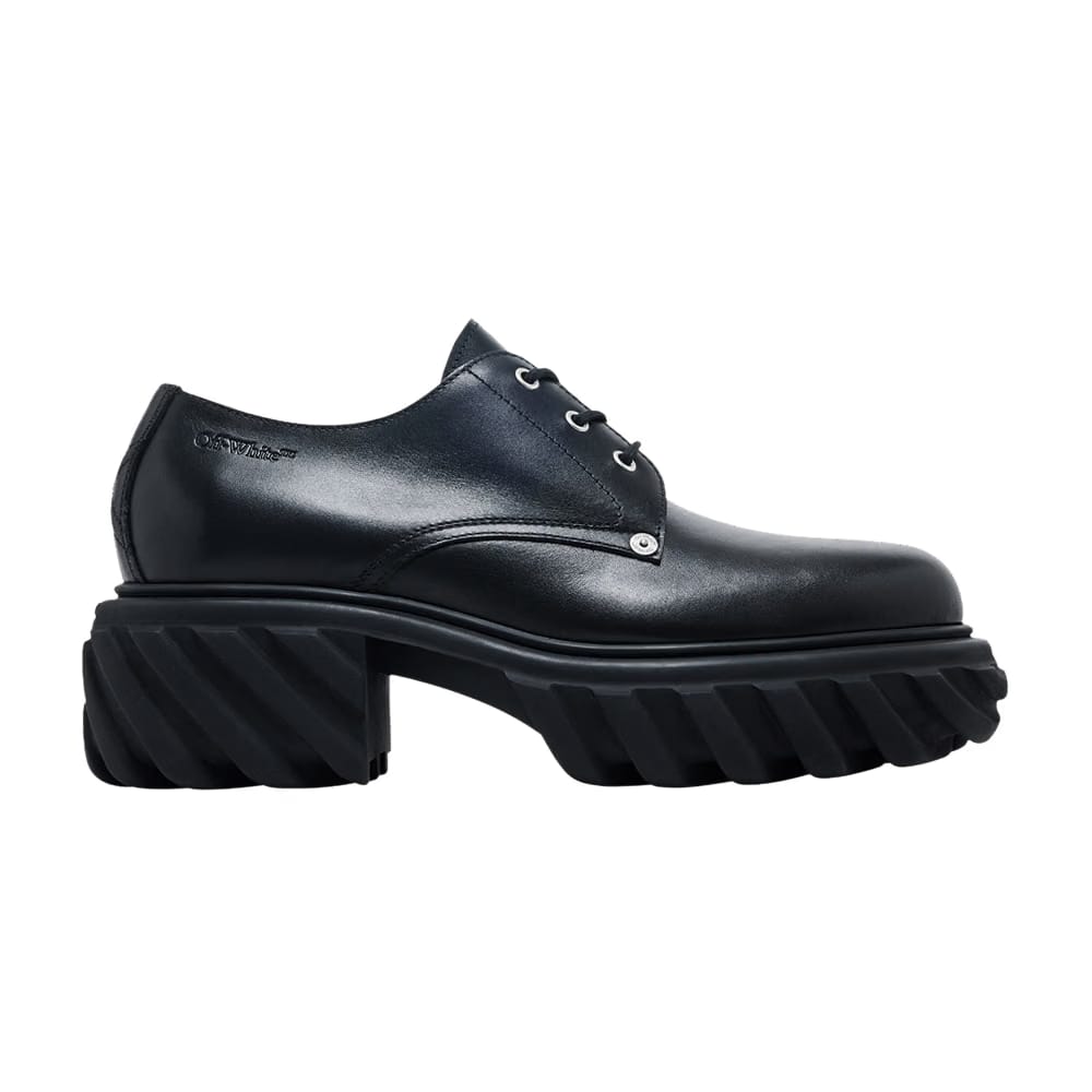 Off-White Exploration Almond Toe Derby Black