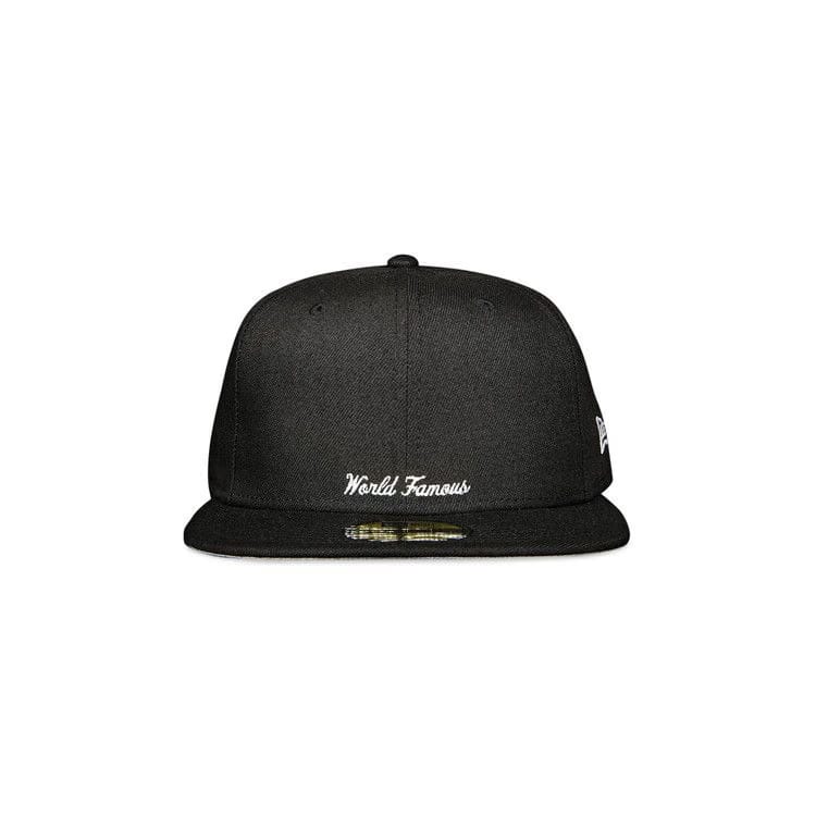 Supreme x New Era Reverse Box Logo Hat Black