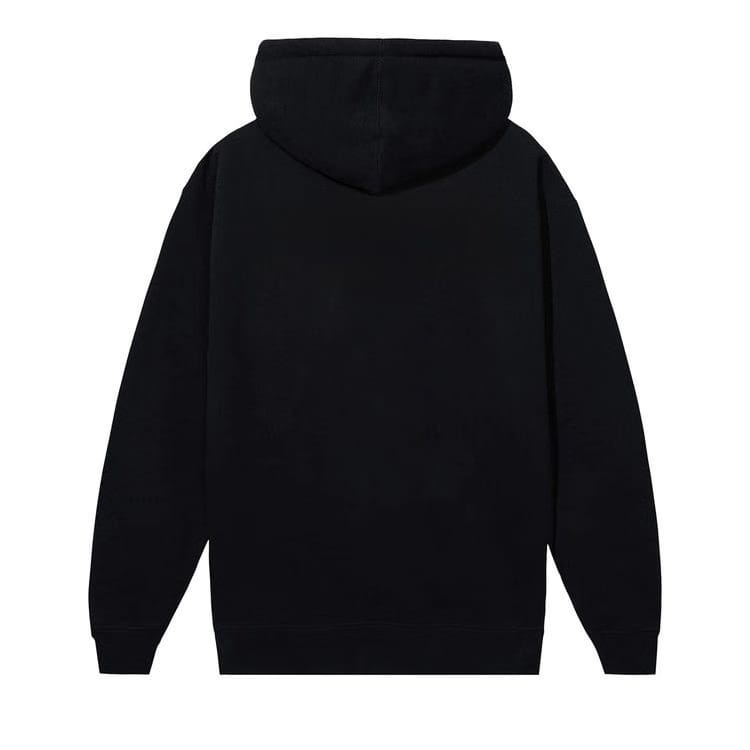 Anti Social Social Club Cut Off Logo Hoodie Black