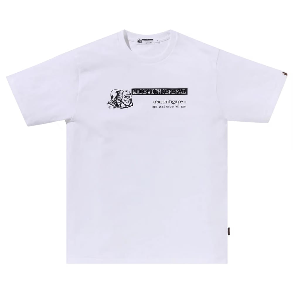 BAPE OG General Name T-Shirt White
