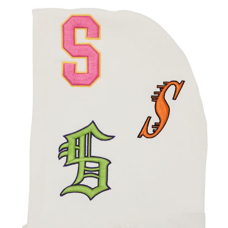Supreme Multi S Logo Hoodie White