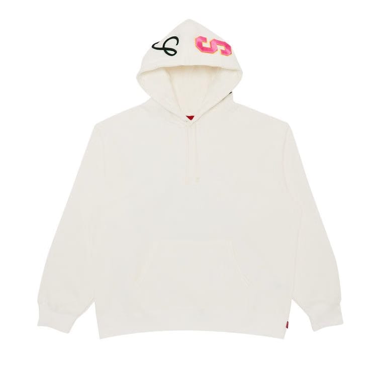 Supreme Multi S Logo Hoodie White
