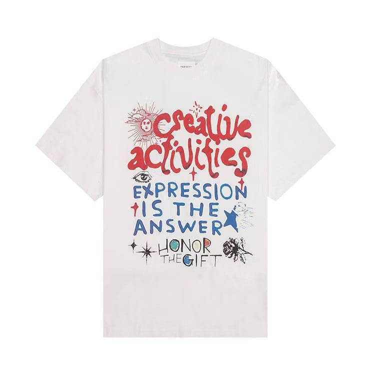 Honor The Gift Creative Activities T-Shirt Bone