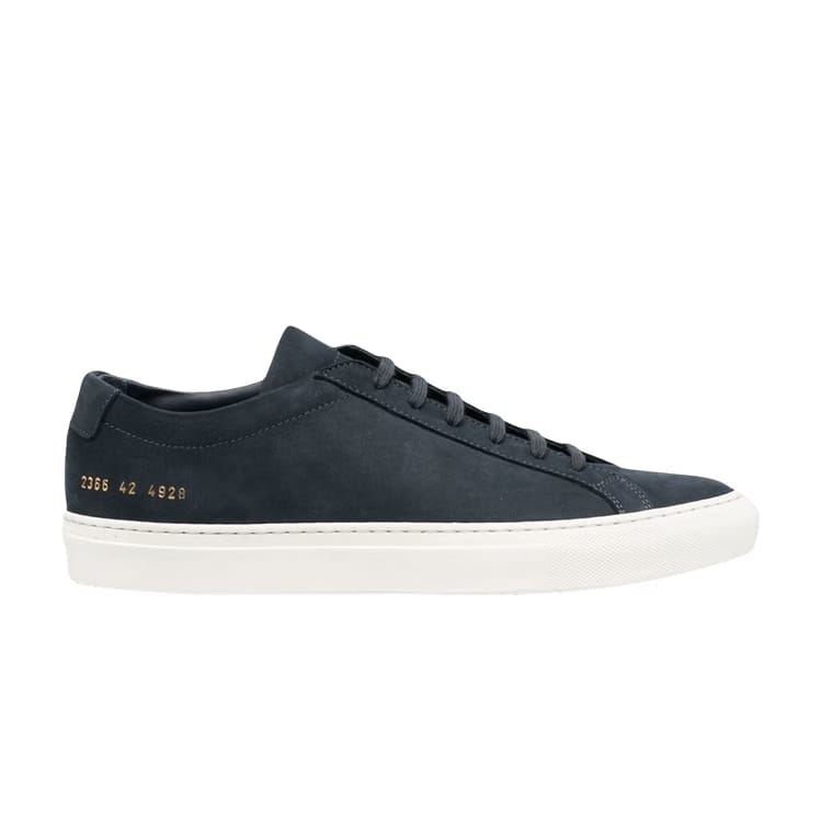 Common Projects Achilles Low Nubuck Navy