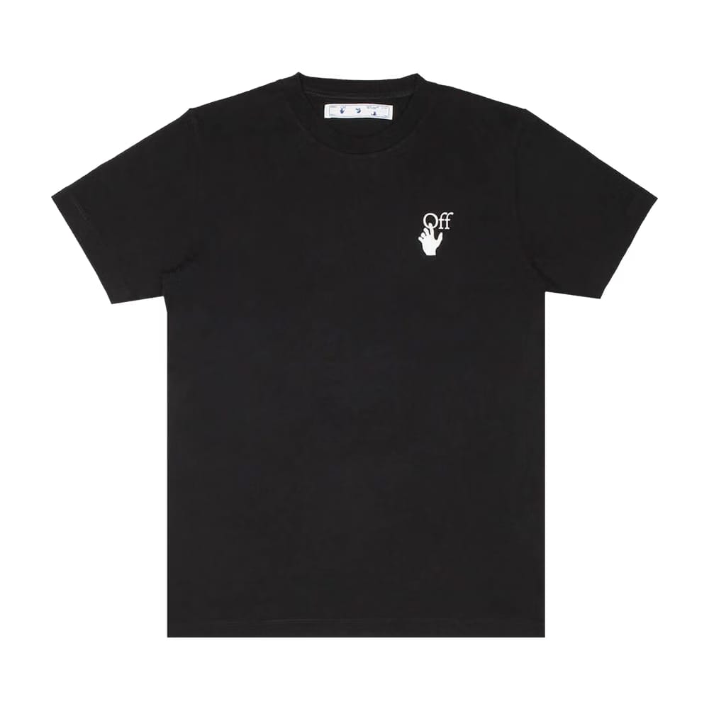 Off-White Agreement Short-Sleeve Slim Tee Black/White