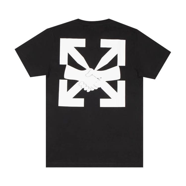 Off-White Agreement Short-Sleeve Slim Tee Black/White