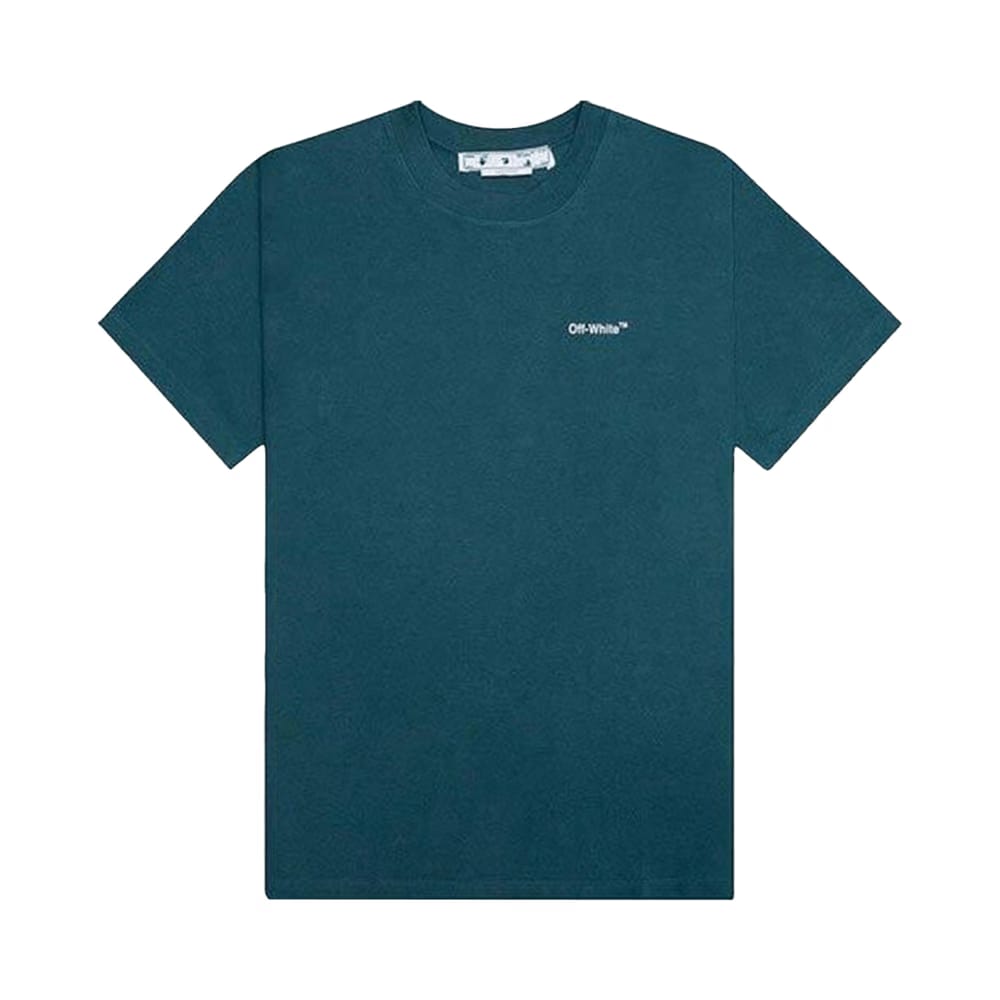Off-White Chain Arrow Double Long-Sleeve T-Shirt Duck Green