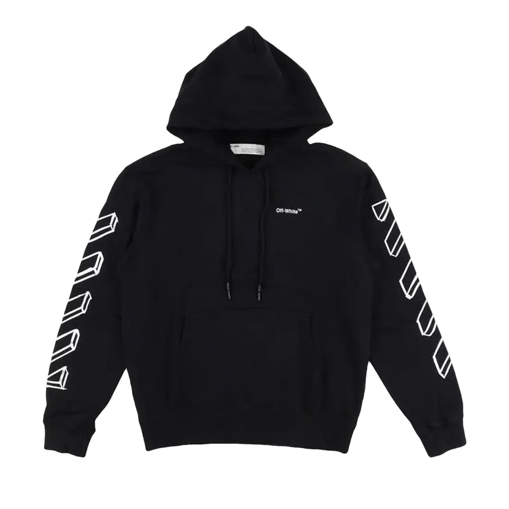Off-White 3D Marker Arrows Hoodie Black