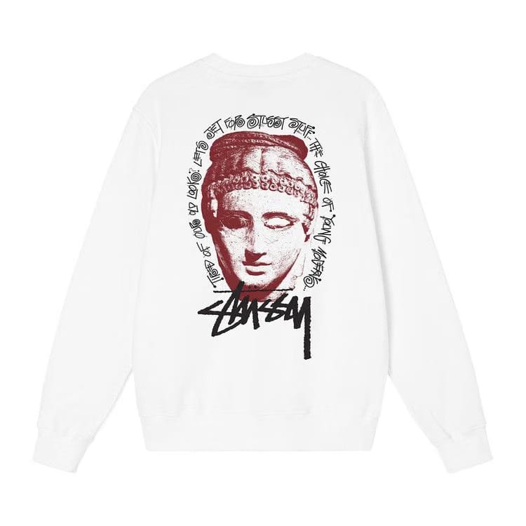 Stussy Young Moderns Crew White