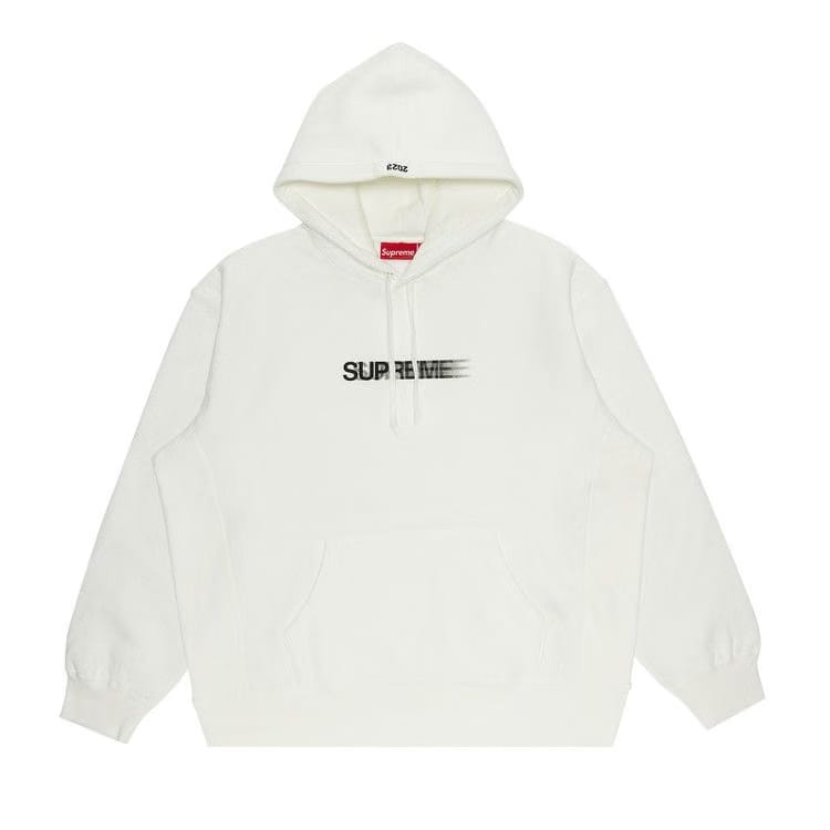 Supreme Motion Logo Hoodie White