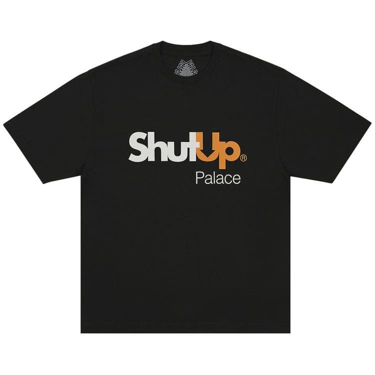 Palace Shut Up T-Shirt Black
