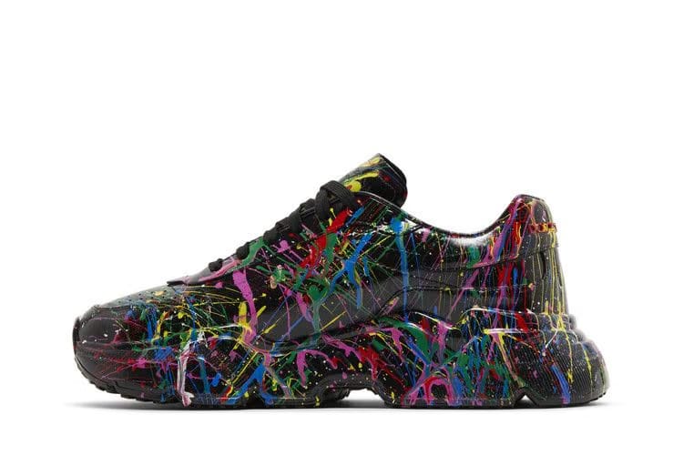 Dolce & Gabbana Daymaster Black Paint Splatter