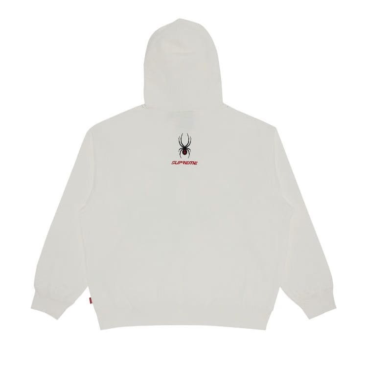 Supreme x Spyder Zip Up Hoodie White